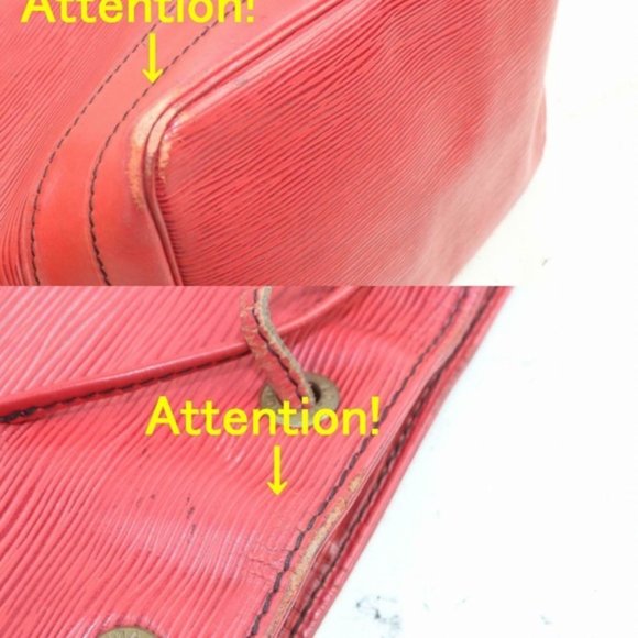 Authentic Louis Vuitton Red Neo Shoulder - Picture 5 of 7